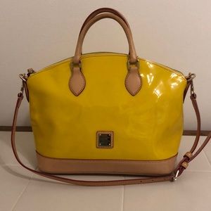 Dooney & Bourke Patent-Leather Satchel